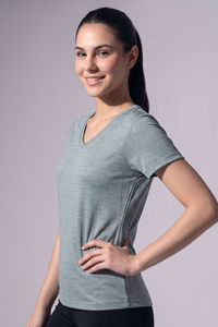 Zelocity Quick Dry Yoga & Training Relaxed Top - Mint Green — thumbnail 3